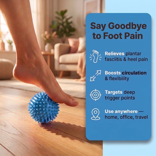 Spike Massage Ball – Foot, Muscle & Trigger Point Roller