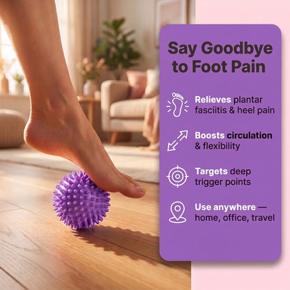 Spike Massage Ball – Foot, Muscle & Trigger Point Roller