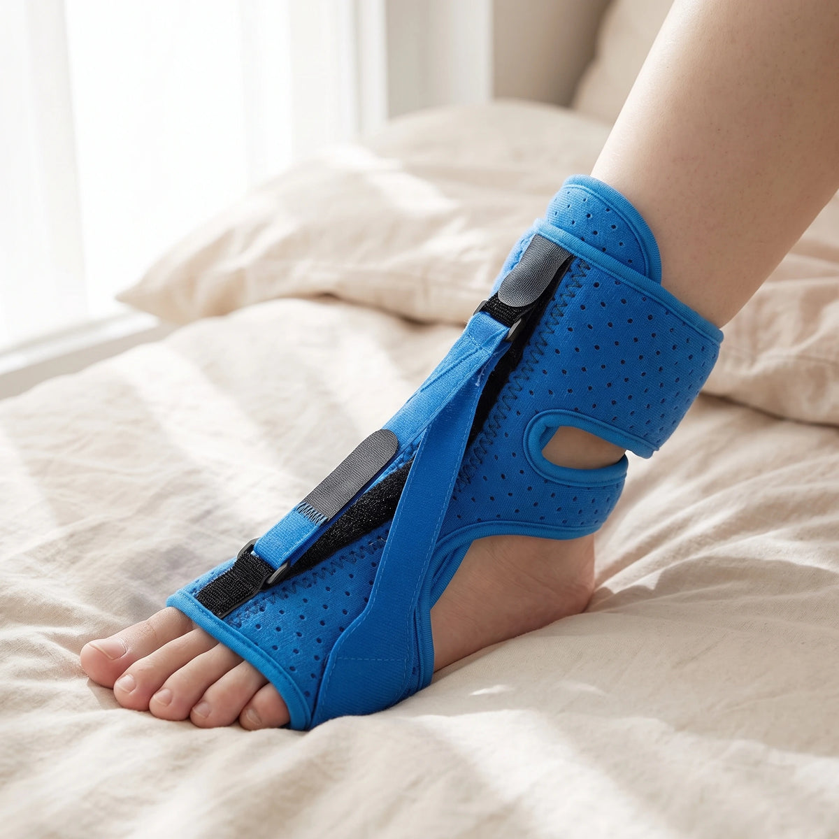 Adjustable Plantar Fasciitis Night Splint (Foot Drop Support)